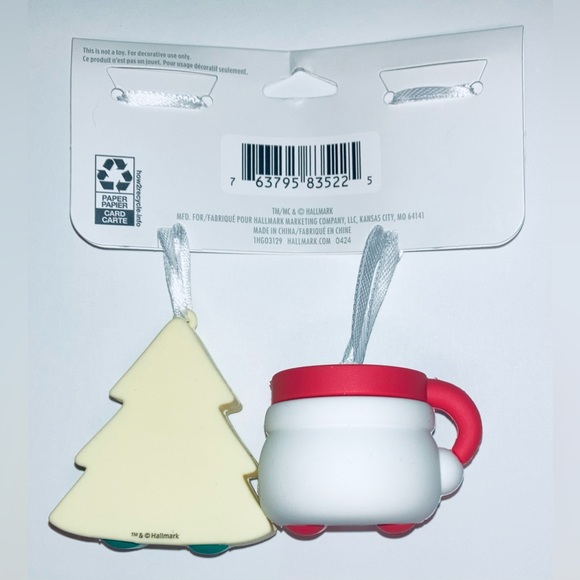 NEW! Hallmark Better Together Magnetic Christmas Ornaments - Milk & Cookie. - Picture 4 of 5